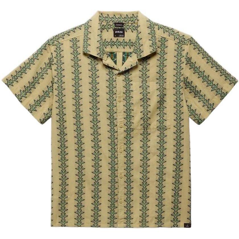 PRANA Men's Short Sleeve Shirt Mantra Light Heritage