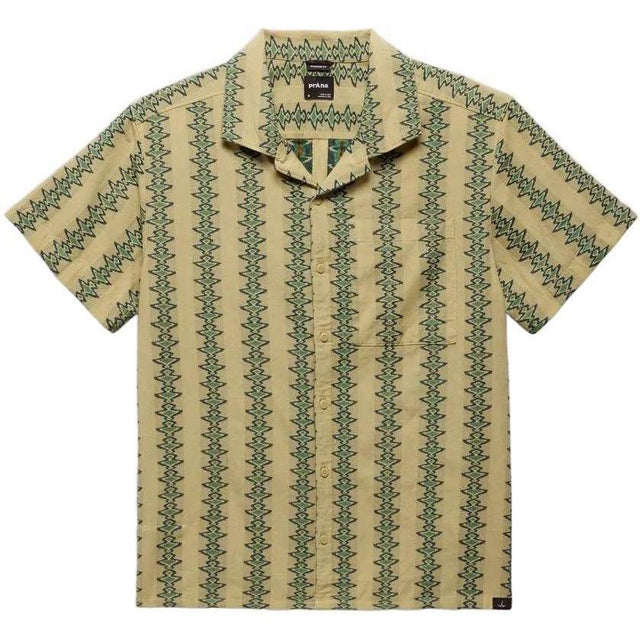 PRANA Men's Short Sleeve Shirt Mantra Light Heritage