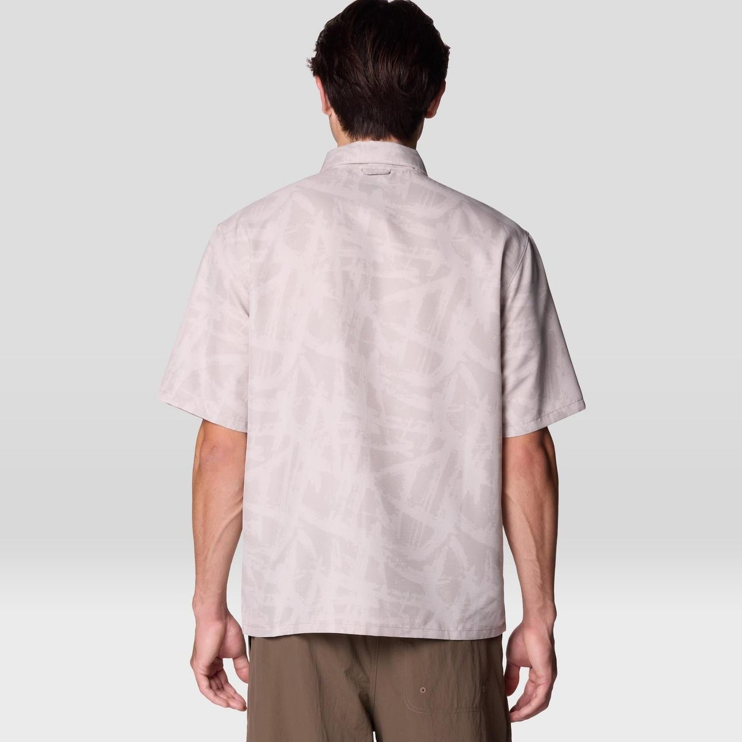 MOUNTAIN HARDWEAR Men's Short Sleeve Shirt Sun Drift Cooling Printed