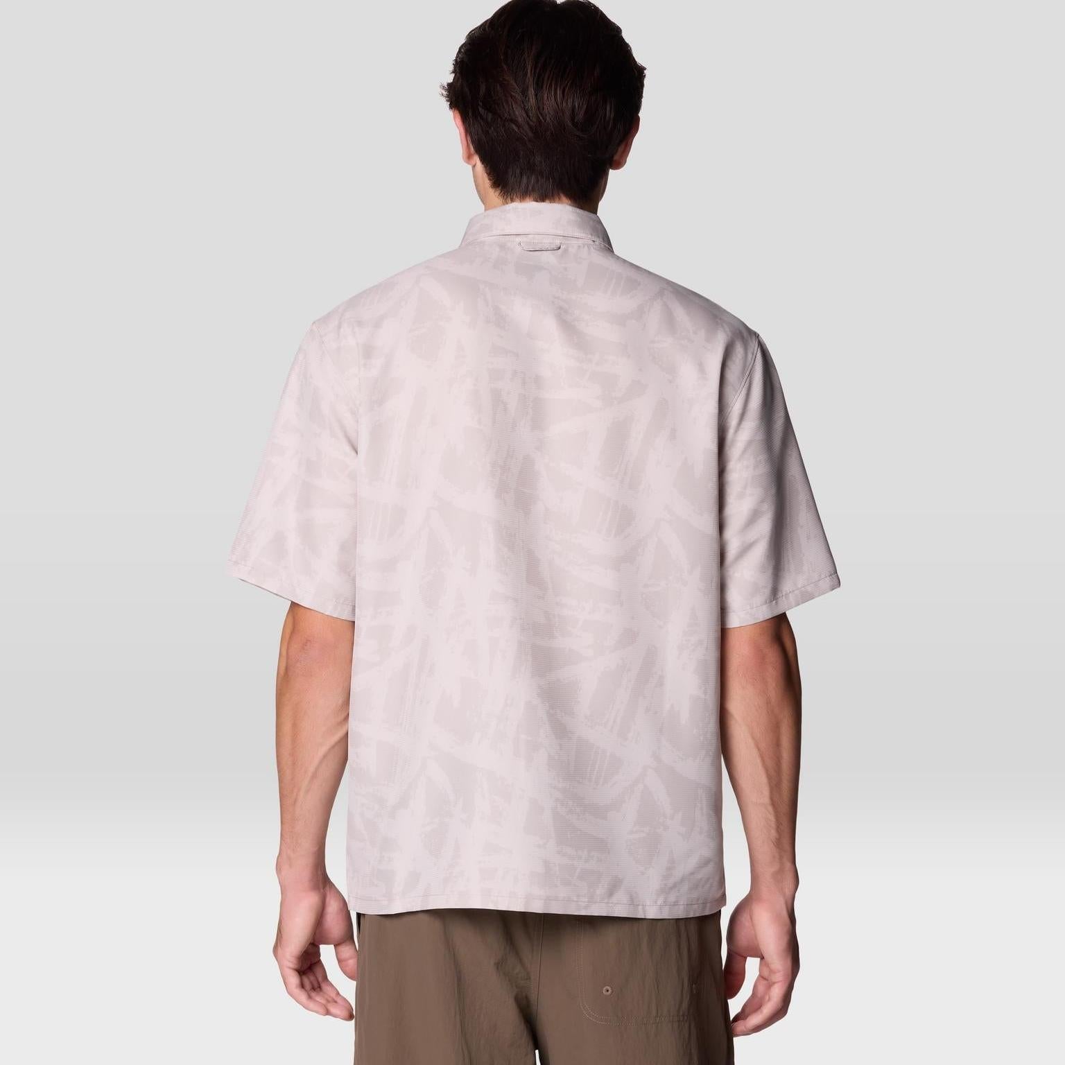 MOUNTAIN HARDWEAR Men's Short Sleeve Shirt Sun Drift Cooling Printed