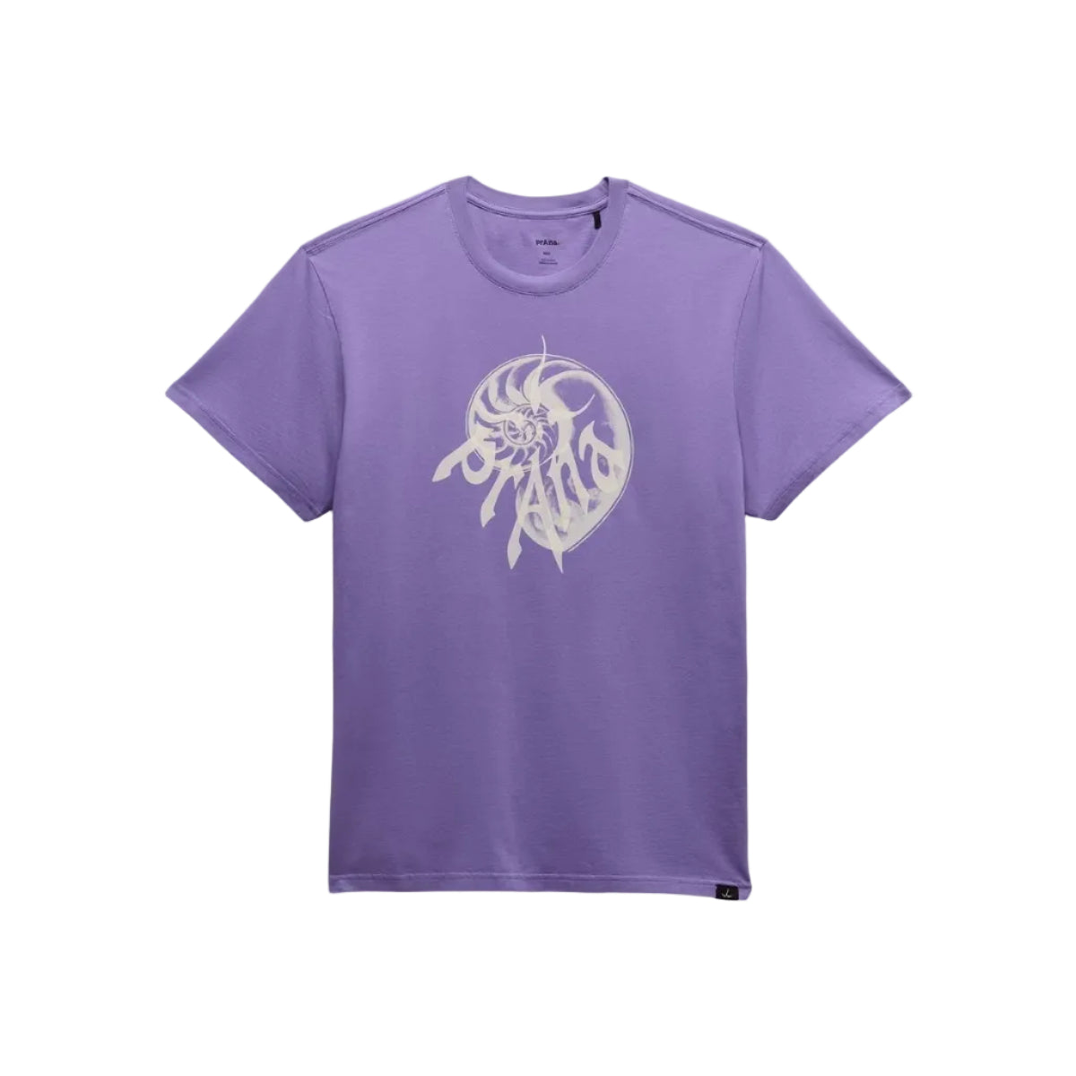 PRANA Men's Short Sleeve Heritage Nautilus Tee Shirt Hyacinth