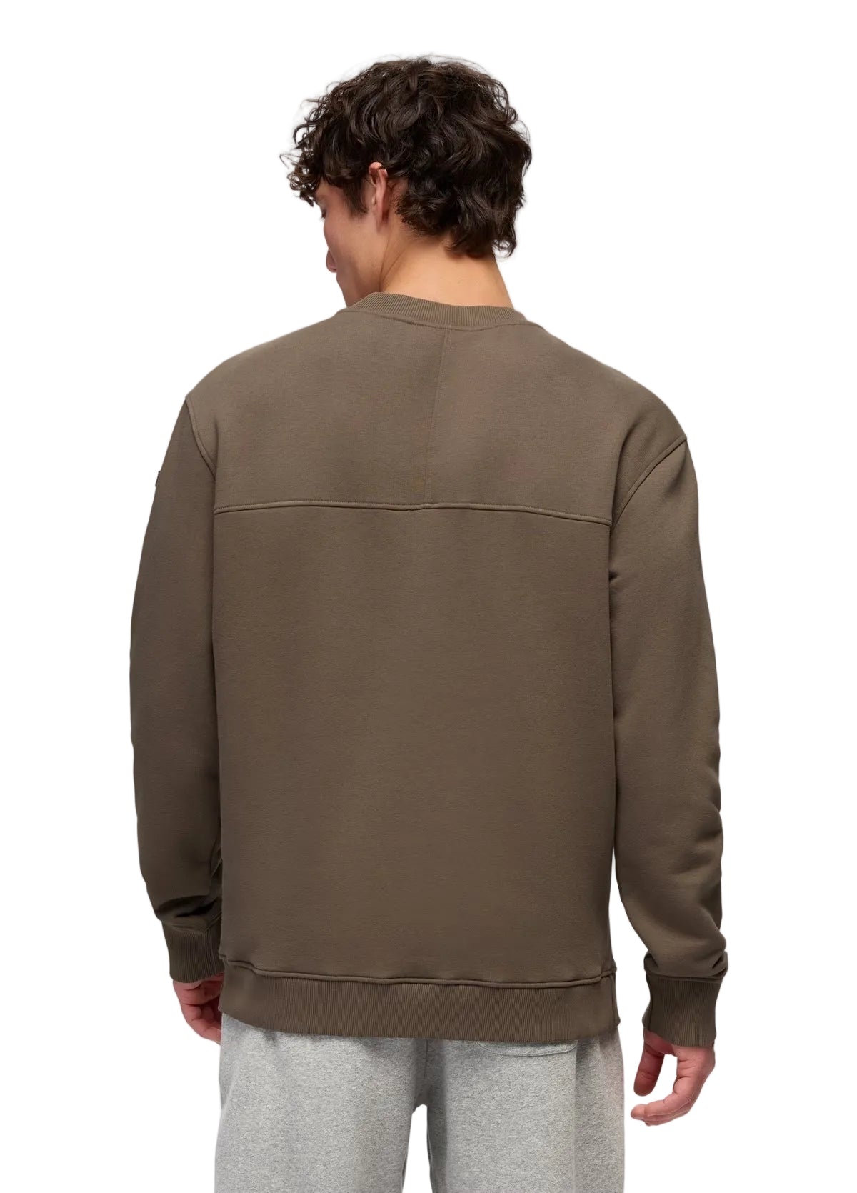 PRANA Men's DreamFleece Crew Sweatshirt Mud