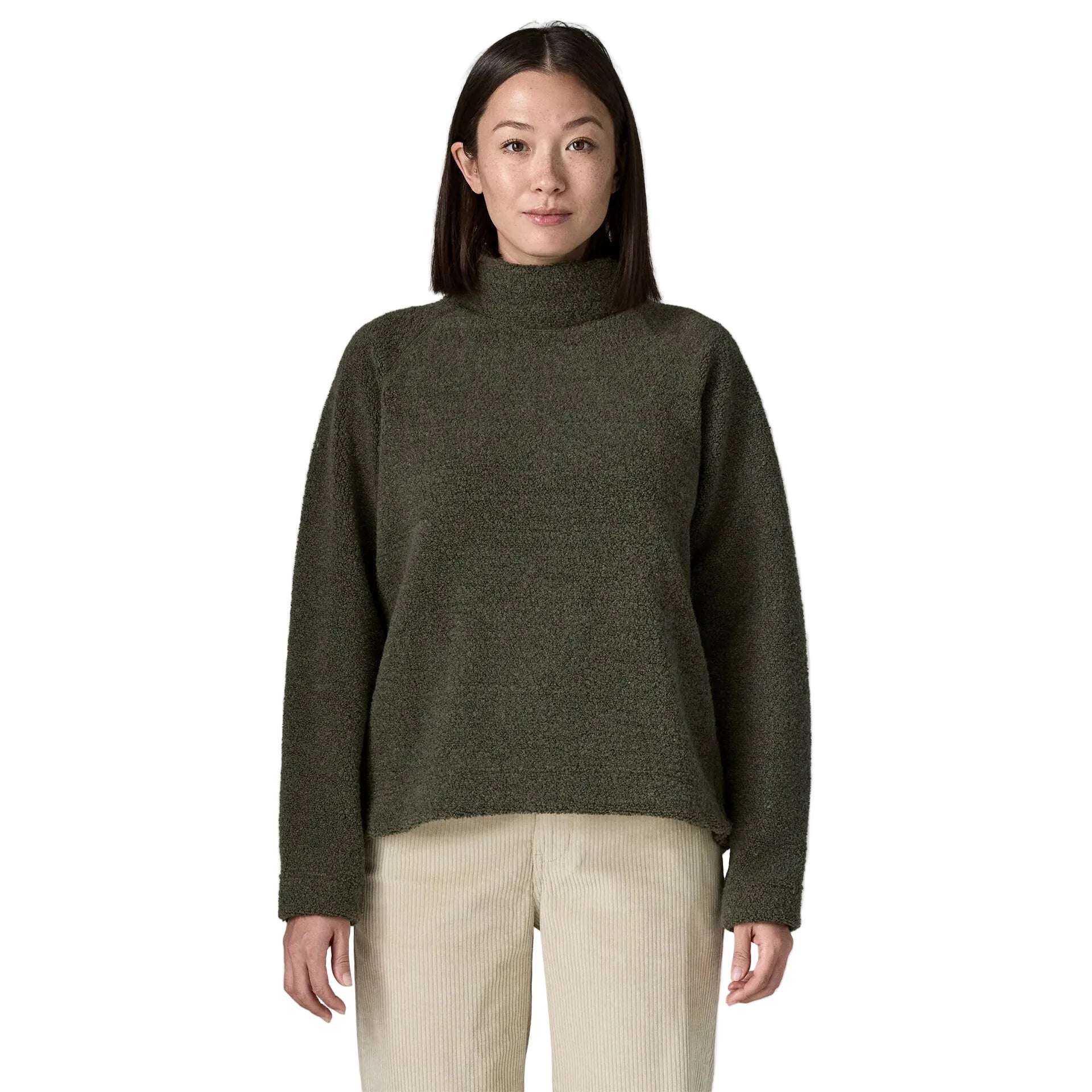 PATAGONIA Women's Reclaimed Sweater Pullover Basin Green