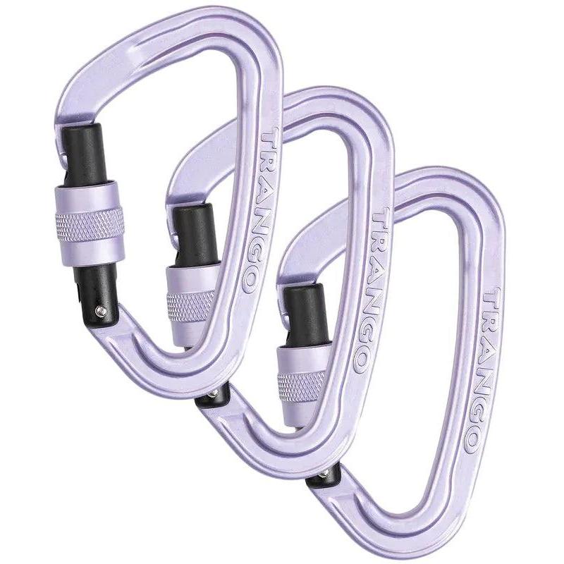 TRANGO Reaction Screwgate Locking Carabiner