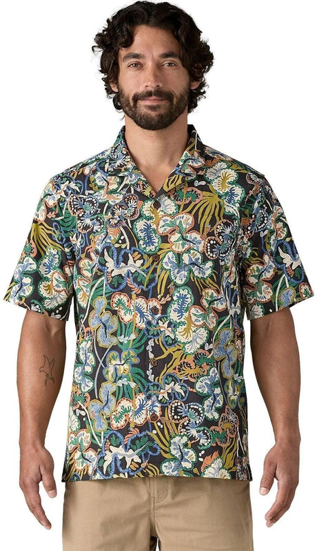 PATAGONIA Men's Short Sleeve Tidal Threads Camp Shirt