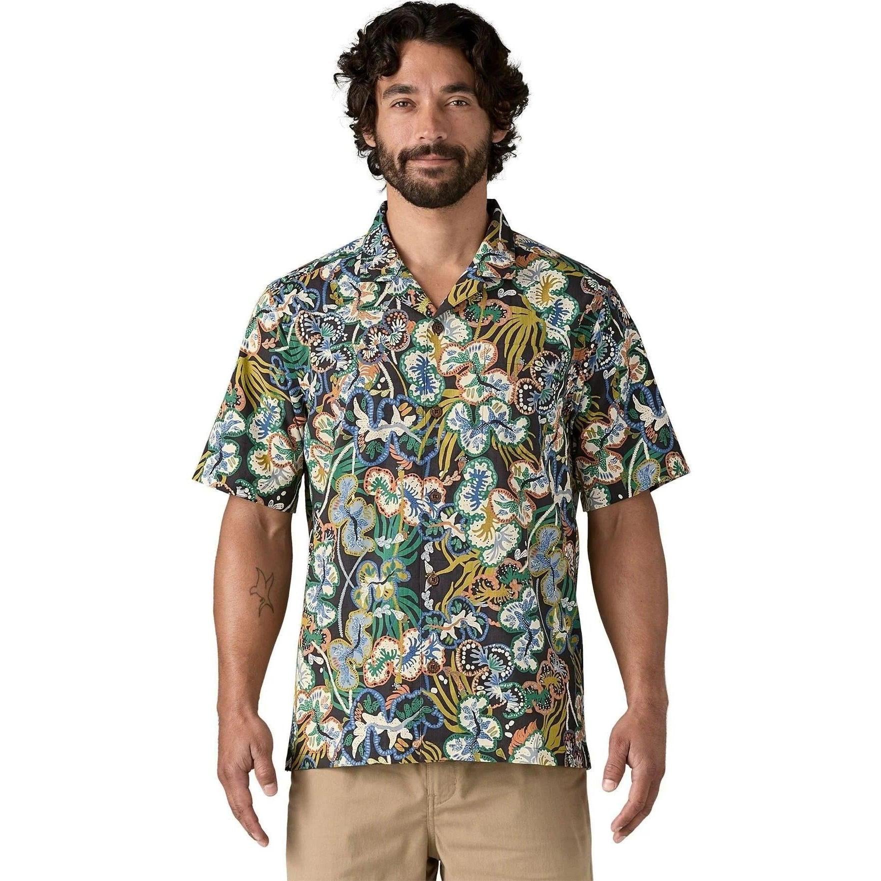 PATAGONIA Men's Short Sleeve Tidal Threads Camp Shirt