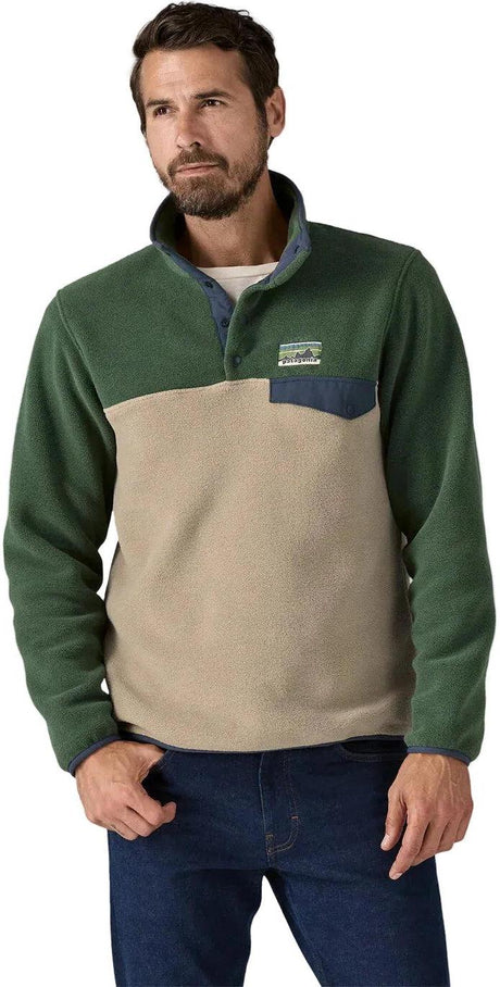 PATAGONIA Men's Pullover Lightweight Synch Snap-T Fleece