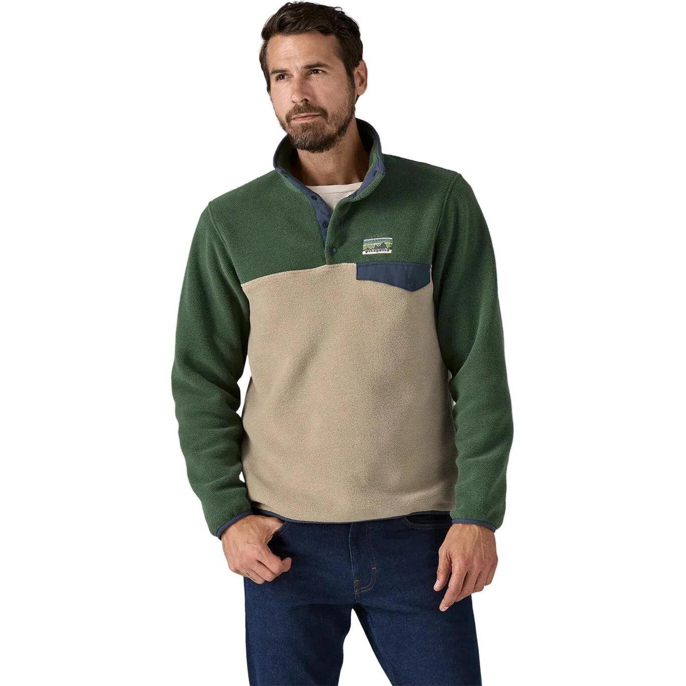 PATAGONIA Men's Pullover Lightweight Synch Snap-T Fleece