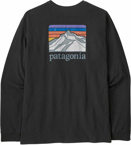 PATAGONIA Men's Long Sleeve Line Logo Ridge Responsibili-tee Shirt