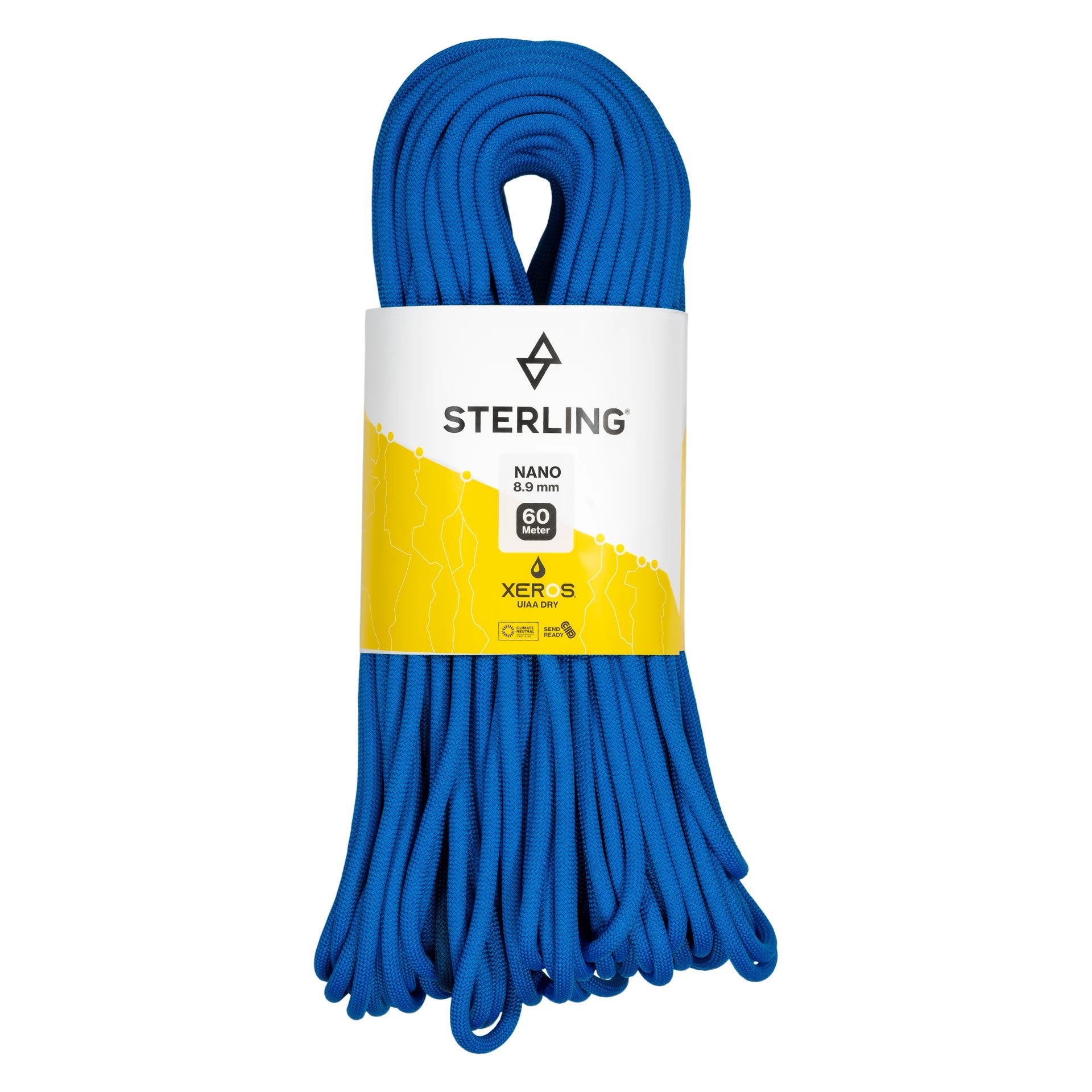 STERLING Nano 8.9 mm XEROS Dry Climbing Rope