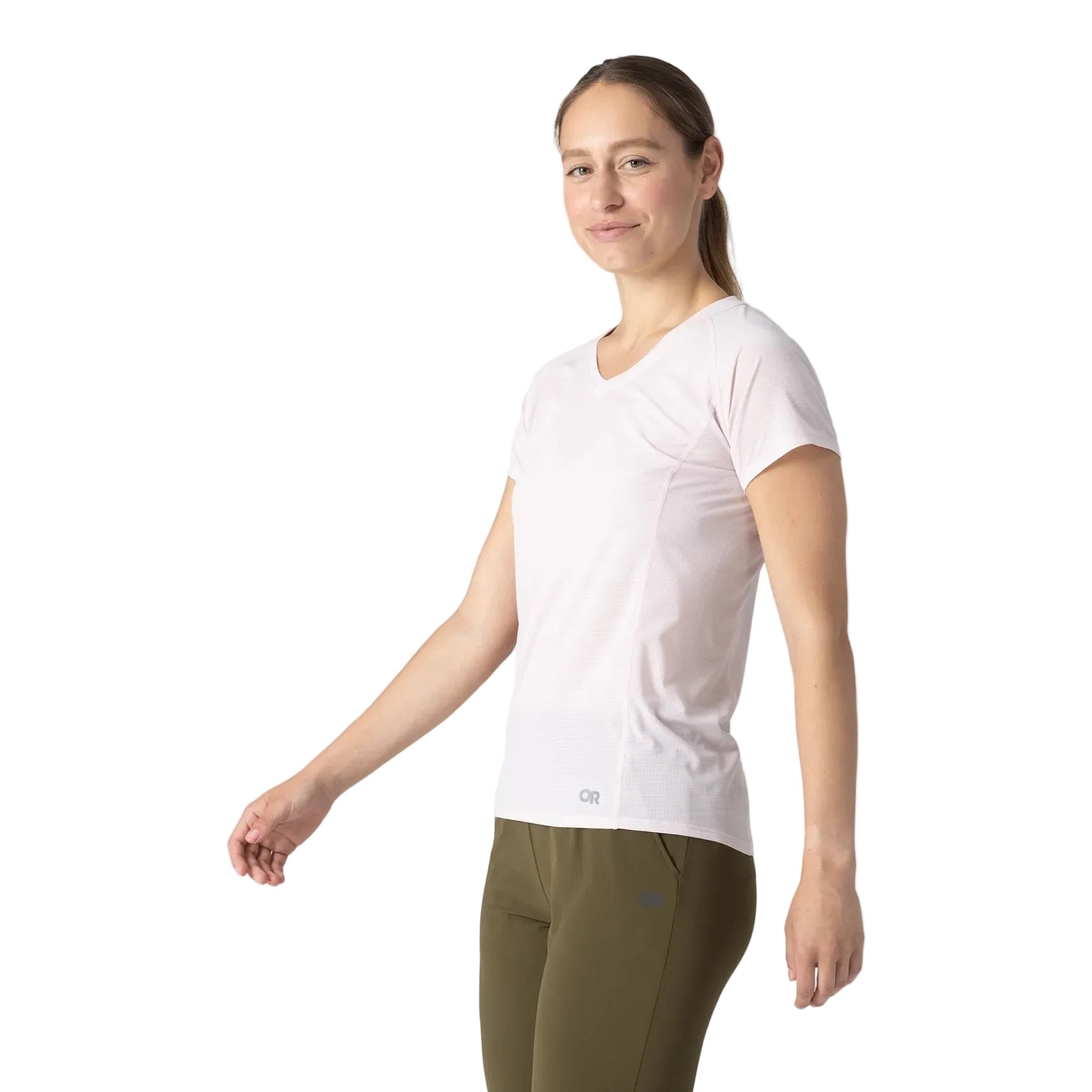 OUTDOOR RESEARCH WOMEN'S ECHO T-SHIRT CHERRY BLOSSOM