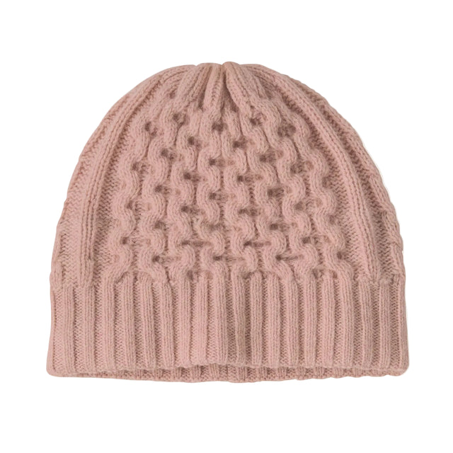 PATAGONIA Coastal Cable Beanie Pink Frost