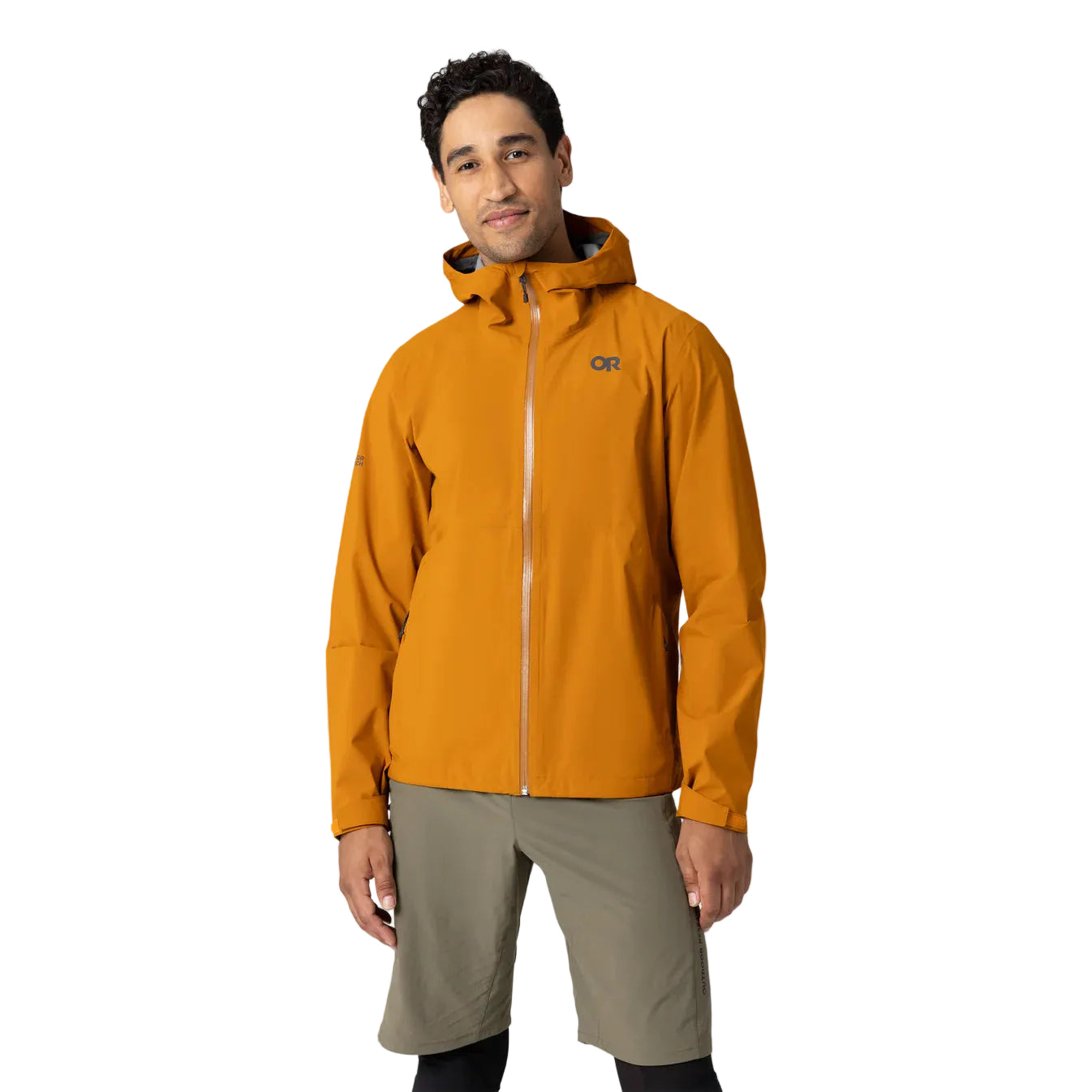 OUTDOOR RESEARCH MEN'S STRATOBURST STRETCH RAIN JACKET SEDONA