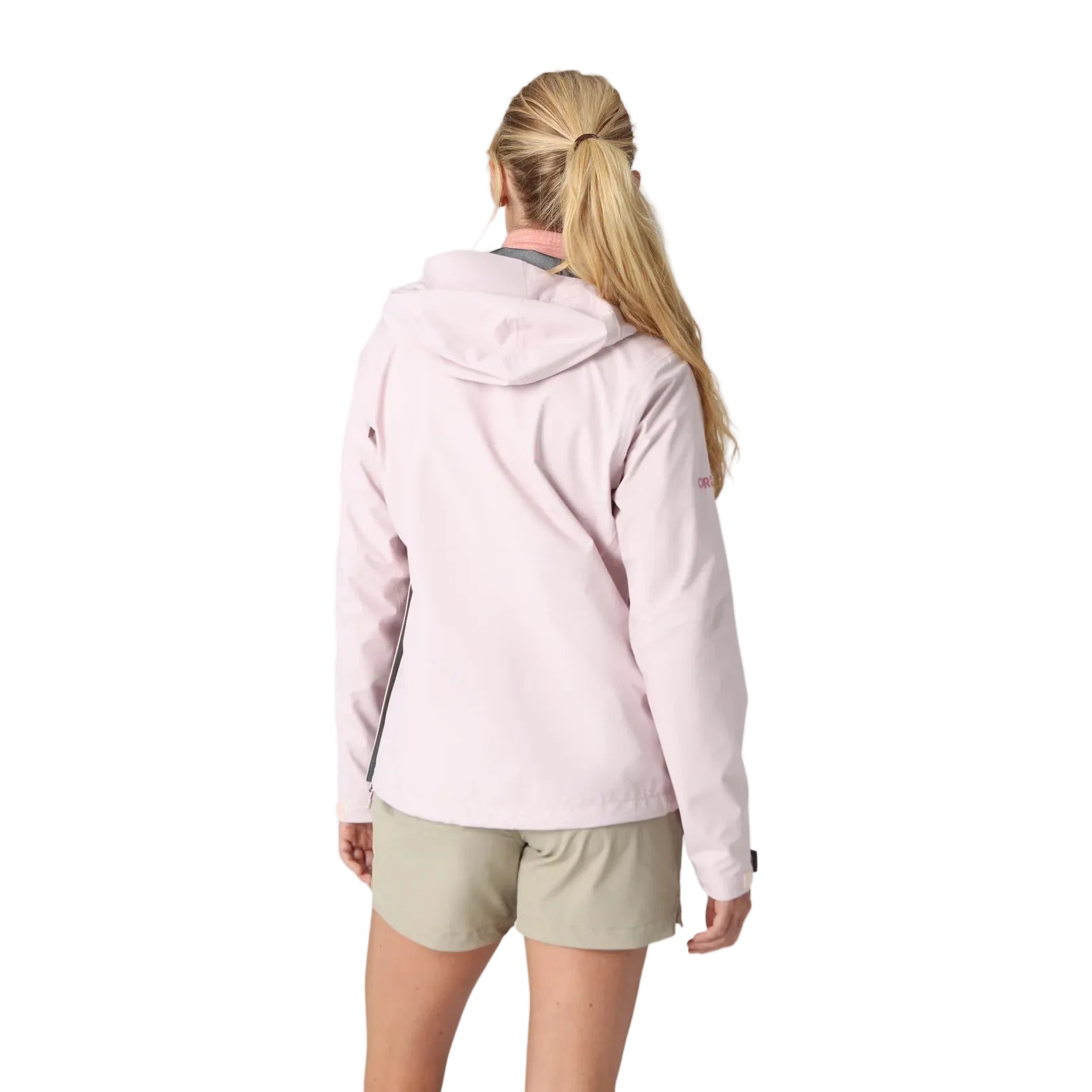 OUTDOOR RESEARCH WOMEN'S ASPIRE 3L RAINJACKET CHERRY BLOSSOM