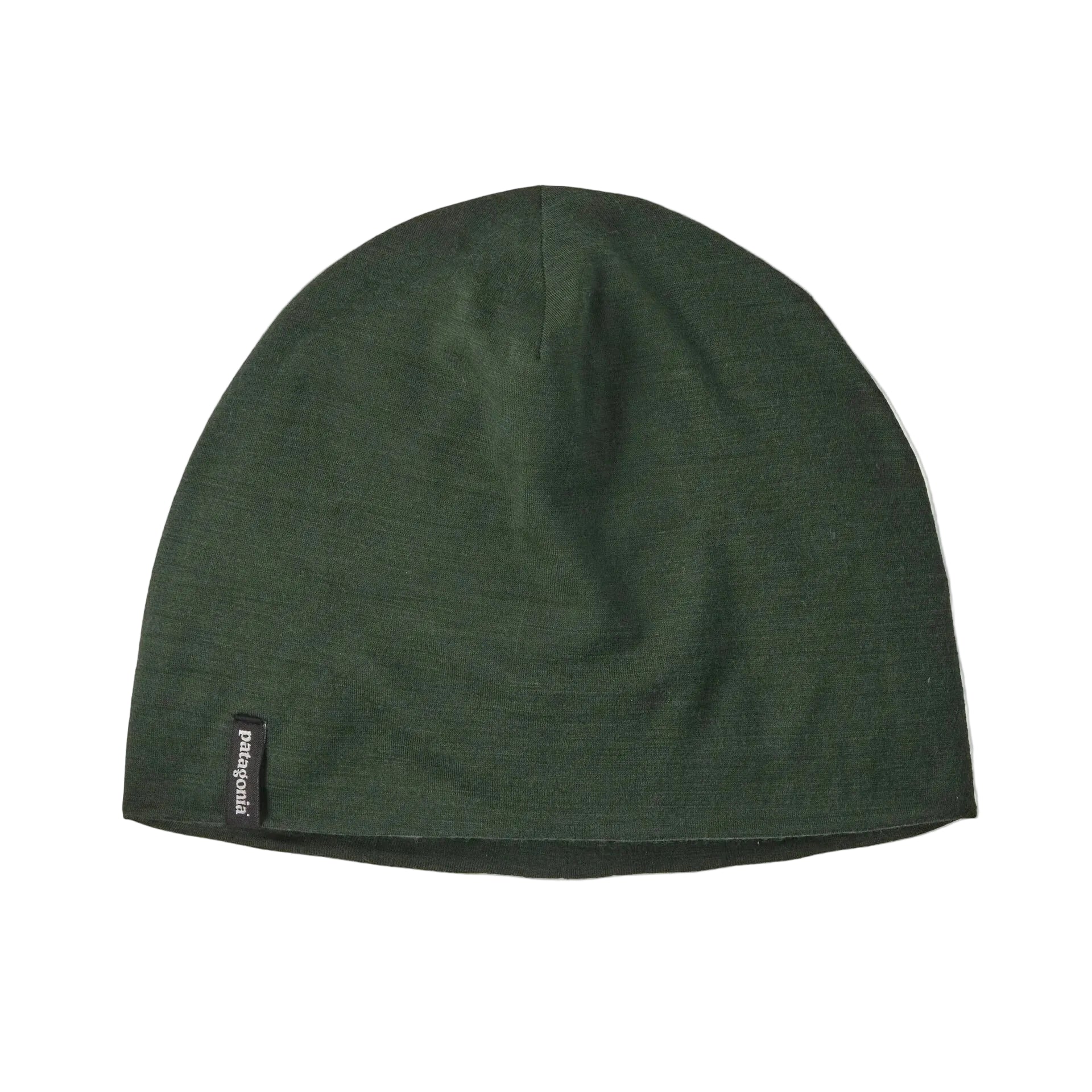 PATAGONIA Beanie Overlook Merino Wool Liner Treeline Green