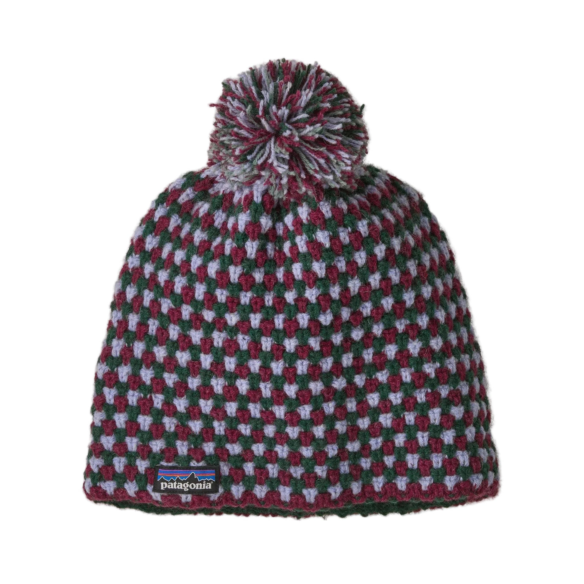 Patagonia Snowbelle Beanie Tri Color: Diver Blue