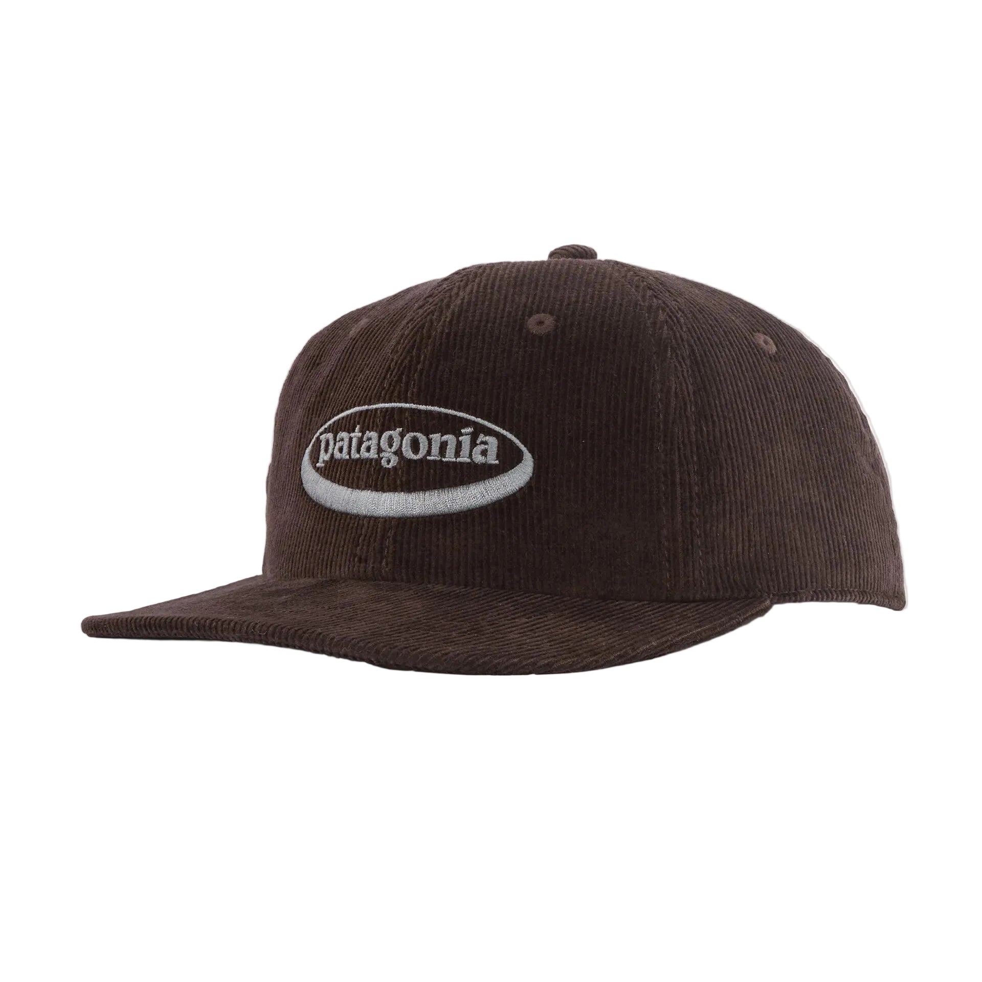 Patagonia Corduroy Cap '95 Oval Logo: Den Brown