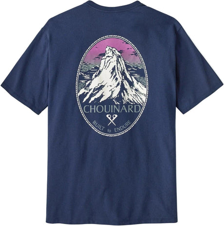 PATAGONIA Men's Longsleeve Sleeve Chouinard Crest Responsibili-Tee T-Shirt