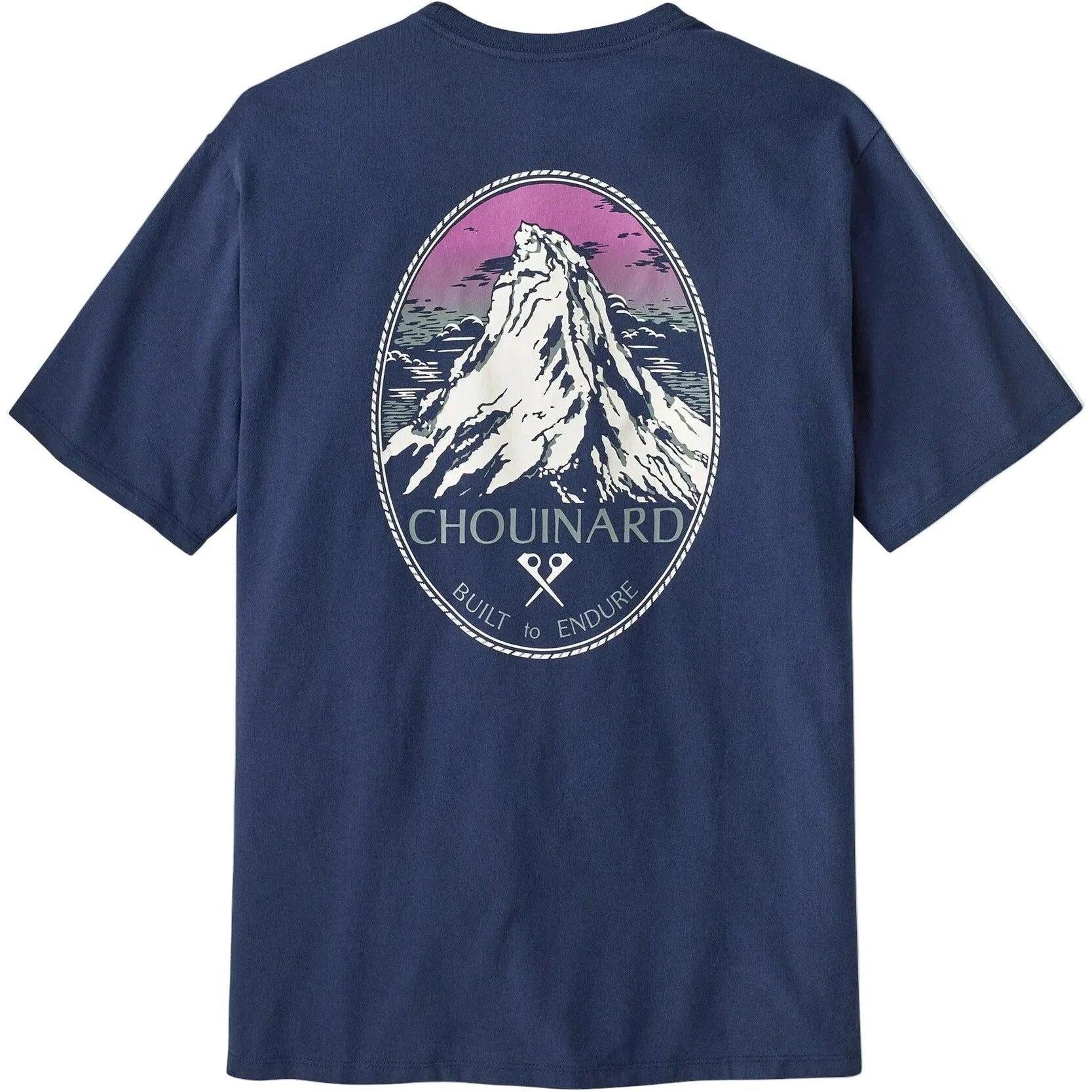 PATAGONIA Men's Longsleeve Sleeve Chouinard Crest Responsibili-Tee T-Shirt