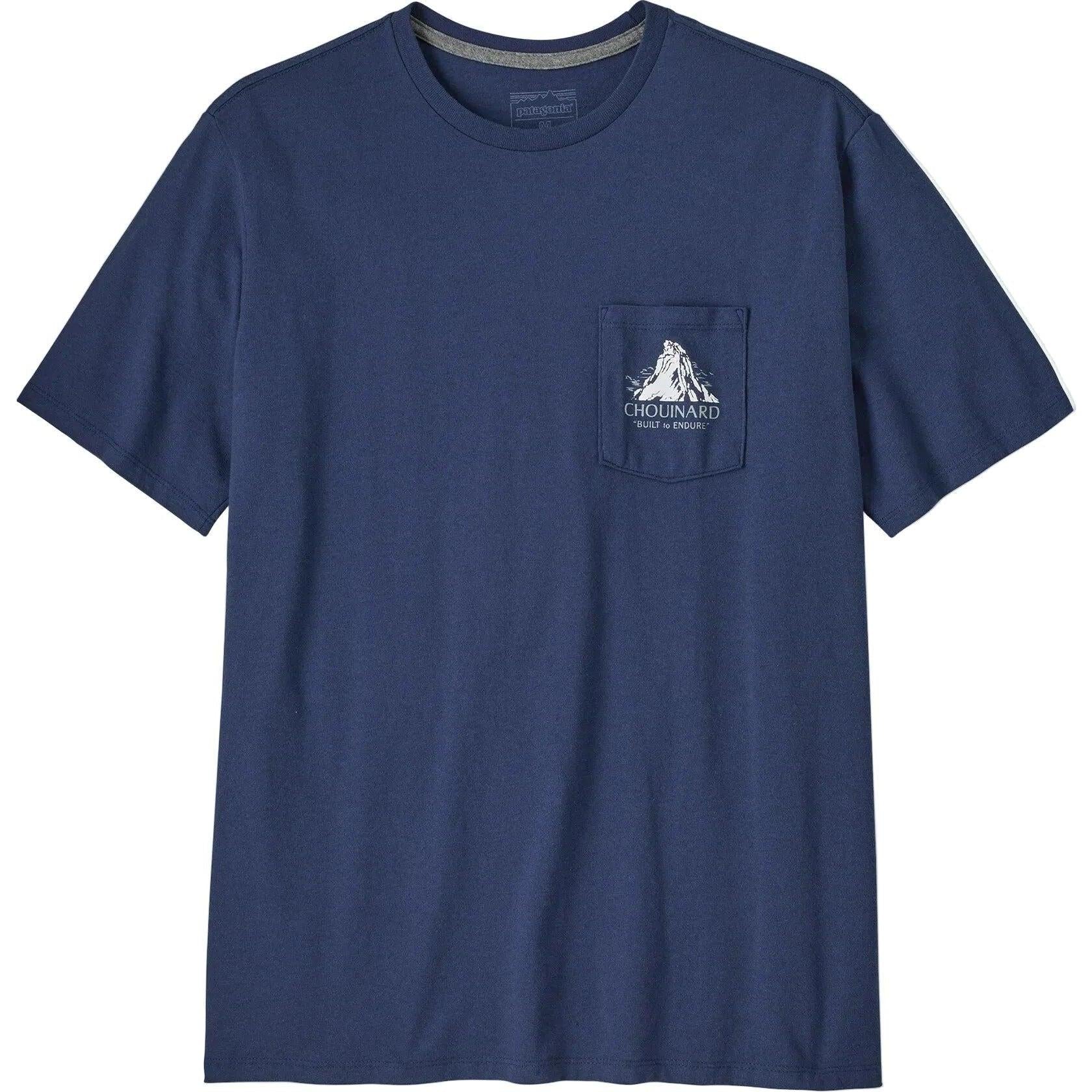 PATAGONIA Men's Longsleeve Sleeve Chouinard Crest Responsibili-Tee T-Shirt