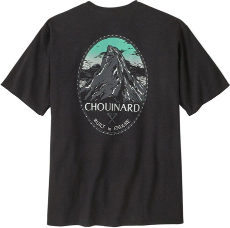 PATAGONIA Men's Longsleeve Sleeve Chouinard Crest Responsibili-Tee T-Shirt