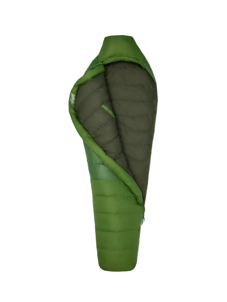 MARMOT MAD RIVER 30 DEGREE DOWN SLEEPING BAG FOLIAGE/ROSIN GREEN