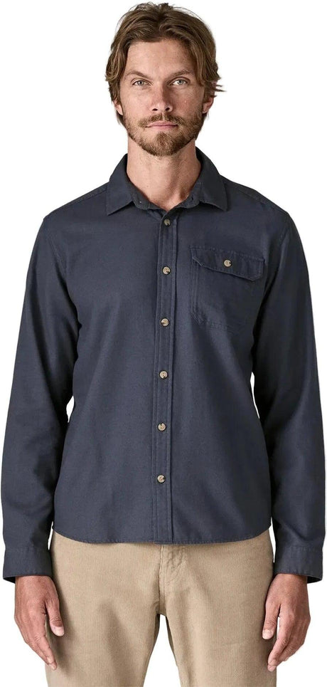PATAGONIA Men's Long Sleeve LW Fjord Flannel Shirt
