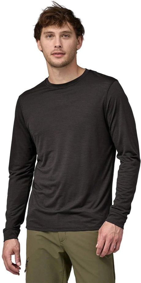 PATAGONIA Men's Long Sleeve Capilene Cool Merino Blend Shirt