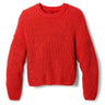 PRANA Women's Sunday River Crewneck Sweater Pikes Red
