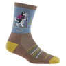 DARN TOUGH Women's Critter Club Micro Crew Lightweight Hiking Socks 5001 Bark