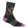 DARN TOUGH Women's Mellow Mushrooms Micro Crew Lightweight Hiking Socks 5026 Charcoal