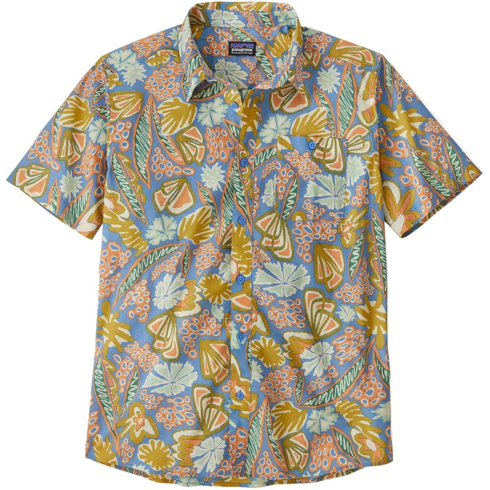 PATAGONIA Men's Short Sleeve Go To Button-Down Shirt