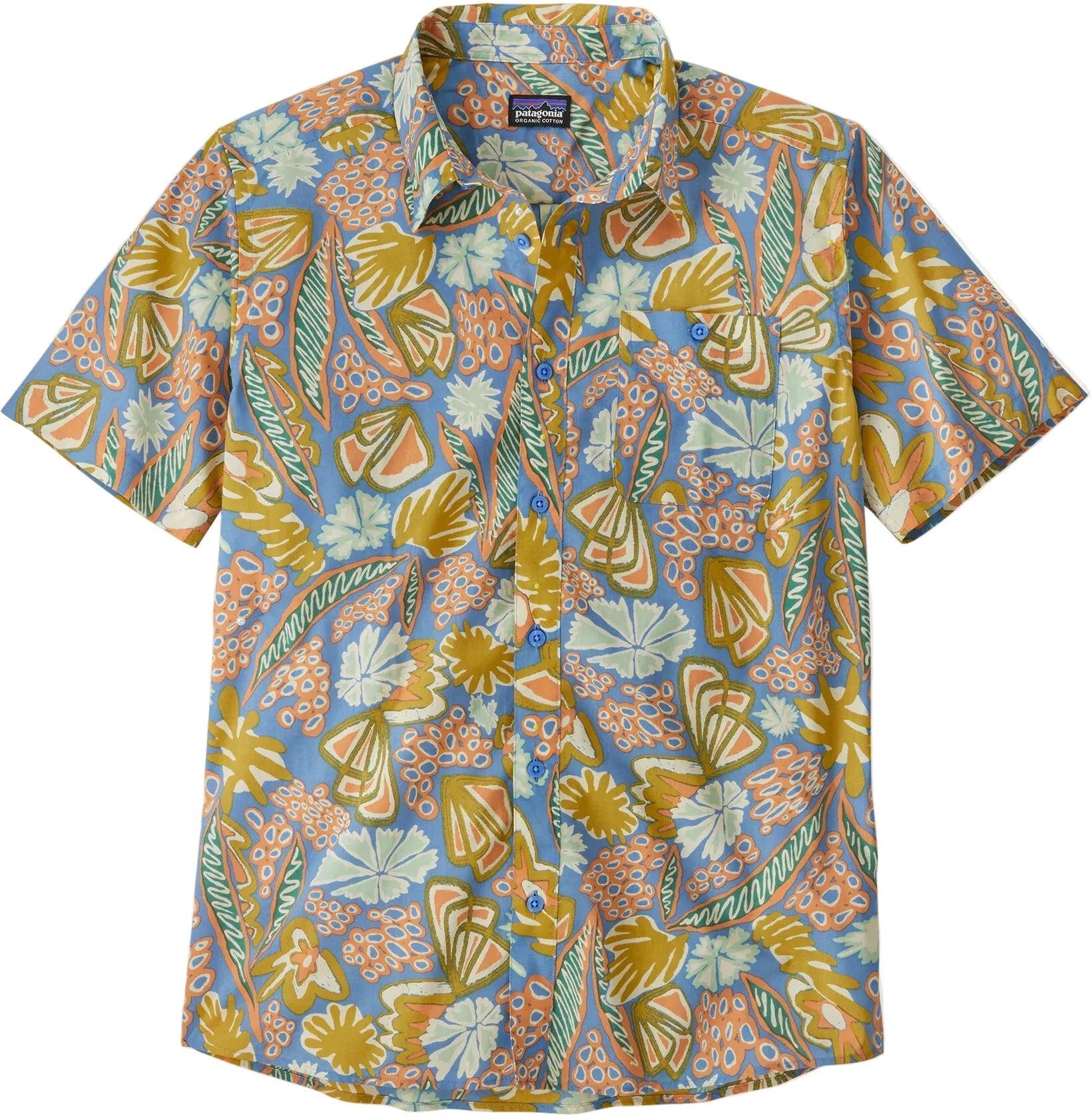 PATAGONIA Men's Short Sleeve Go To Button-Down Shirt