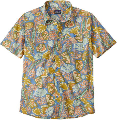 PATAGONIA Men's Short Sleeve Go To Button-Down Shirt