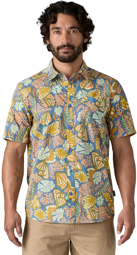 PATAGONIA Men's Short Sleeve Go To Button-Down Shirt