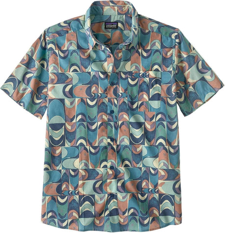 PATAGONIA Men's Short Sleeve Go To Button-Down Shirt