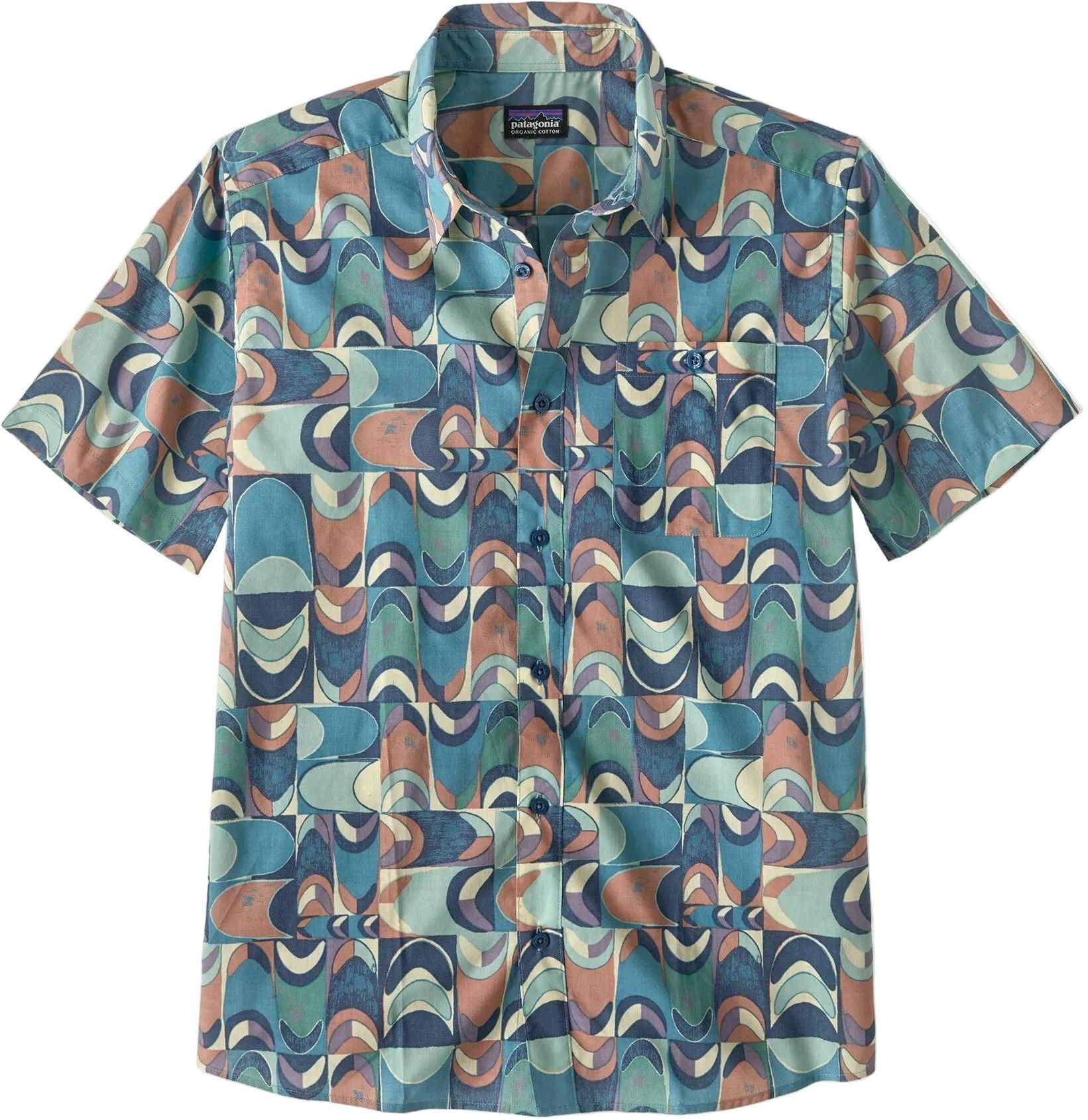 PATAGONIA Men's Short Sleeve Go To Button-Down Shirt