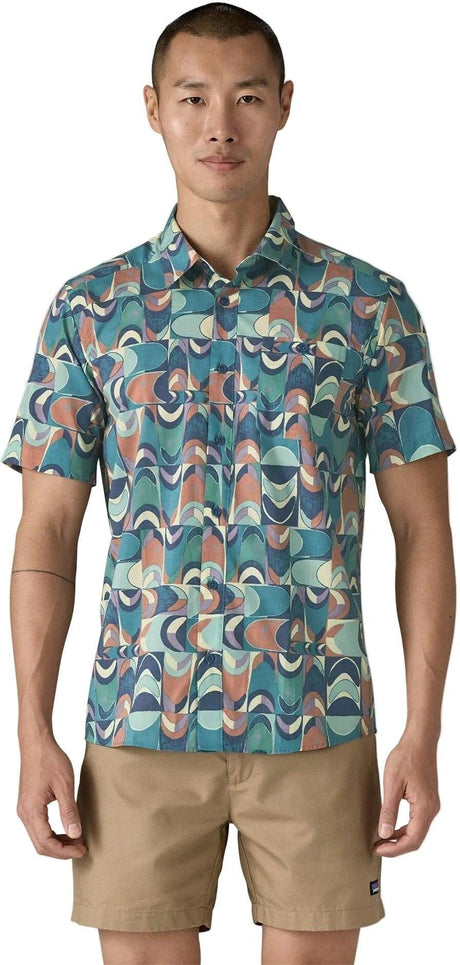 PATAGONIA Men's Short Sleeve Go To Button-Down Shirt