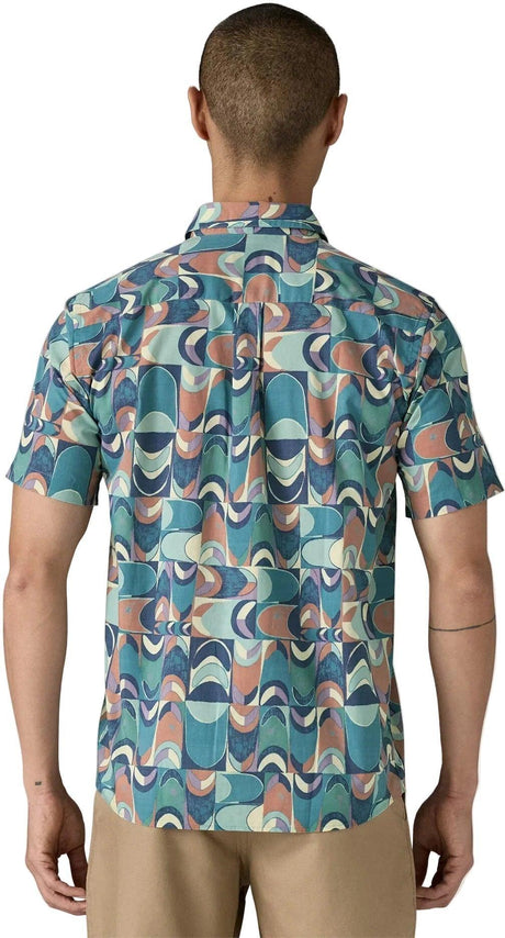 PATAGONIA Men's Short Sleeve Go To Button-Down Shirt