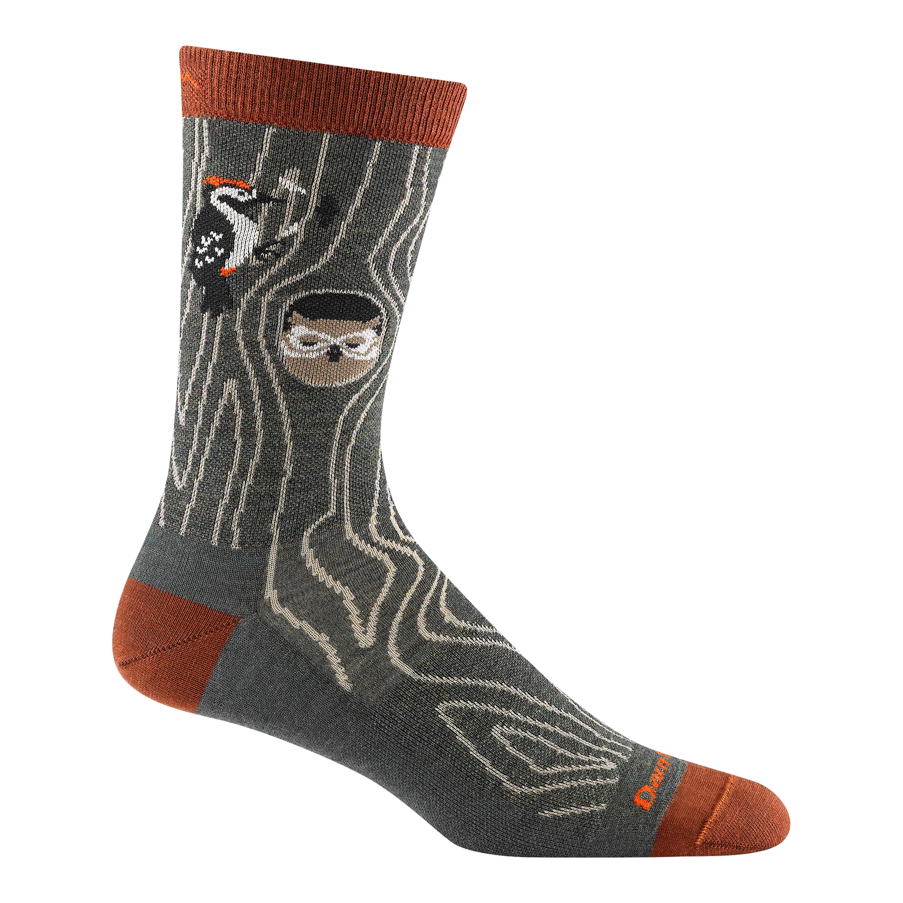 DARN TOUGH Men's Woody Crew Lightweight Lifestyle Socks 6111