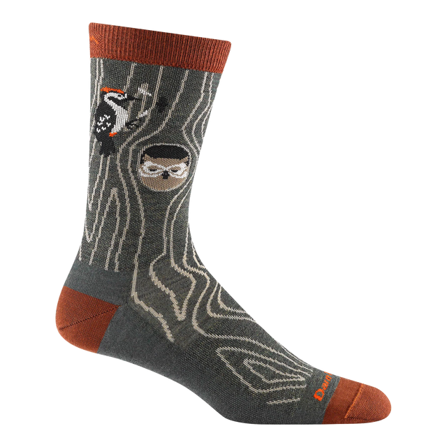DARN TOUGH Men's Woody Crew Lightweight Lifestyle Socks 6111
