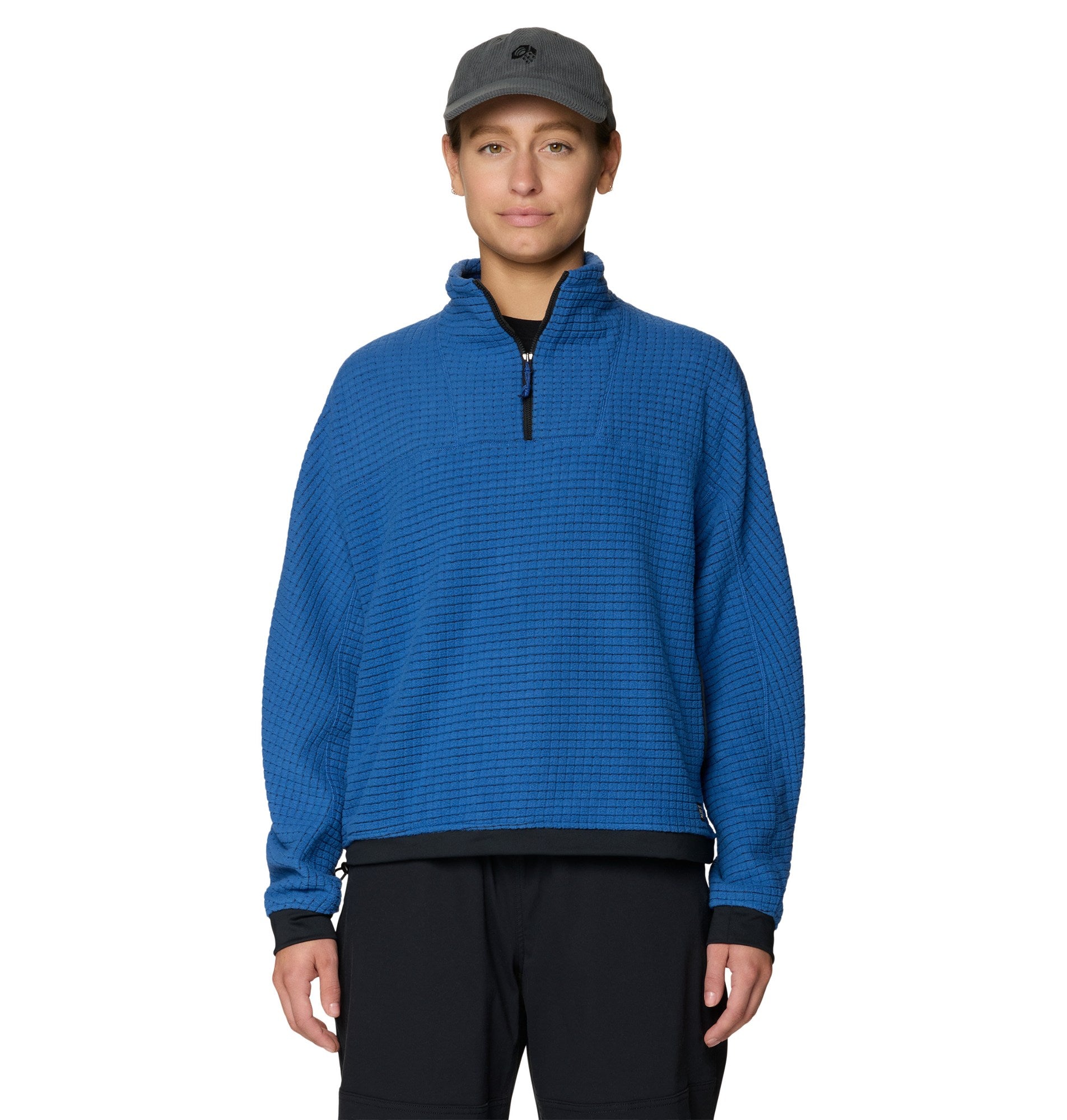 MOUNTAIN HARDWEAR Women's Summit Grid Big Grid Half-Zip Pullover