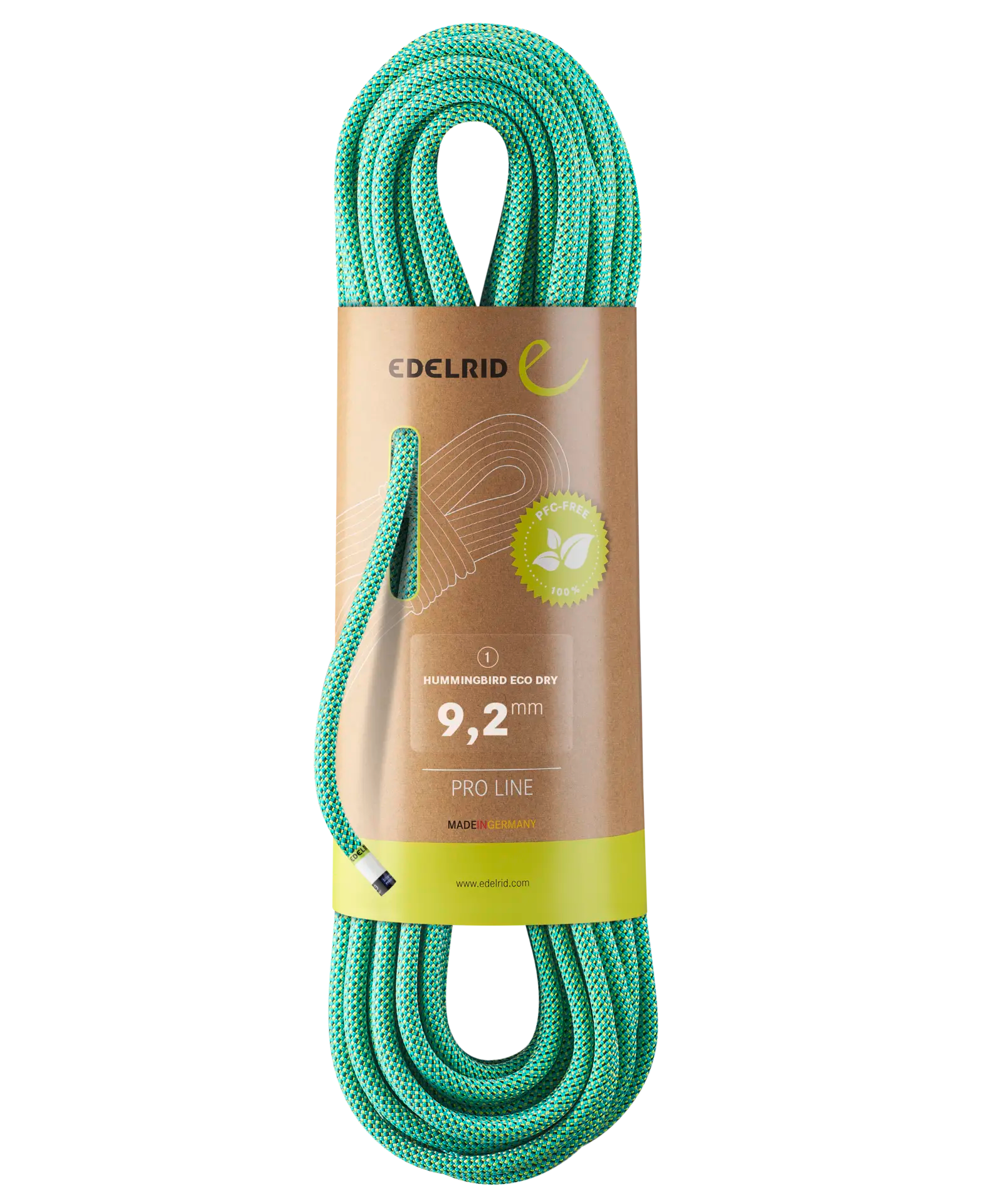 EDELRID Hummingbird Eco Dry 9.2mm Climbing Rope