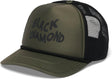 BLACK DIAMOND FLAT BILL Trucker Hat