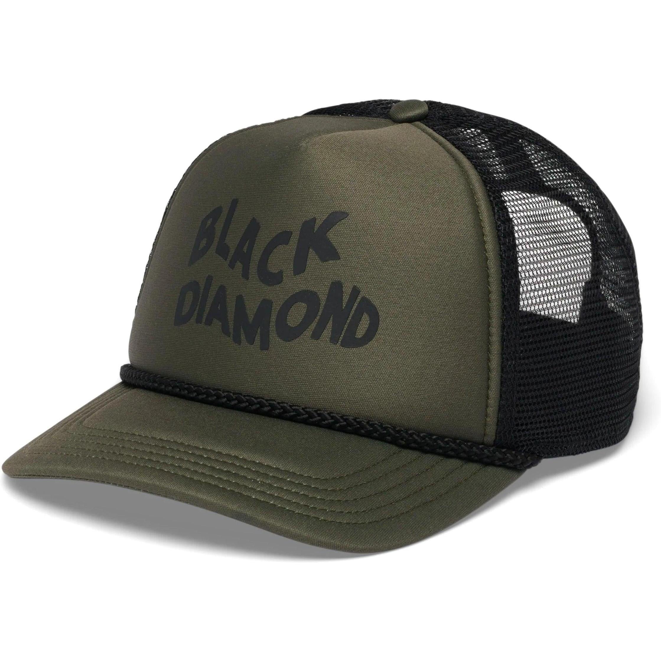 BLACK DIAMOND FLAT BILL Trucker Hat