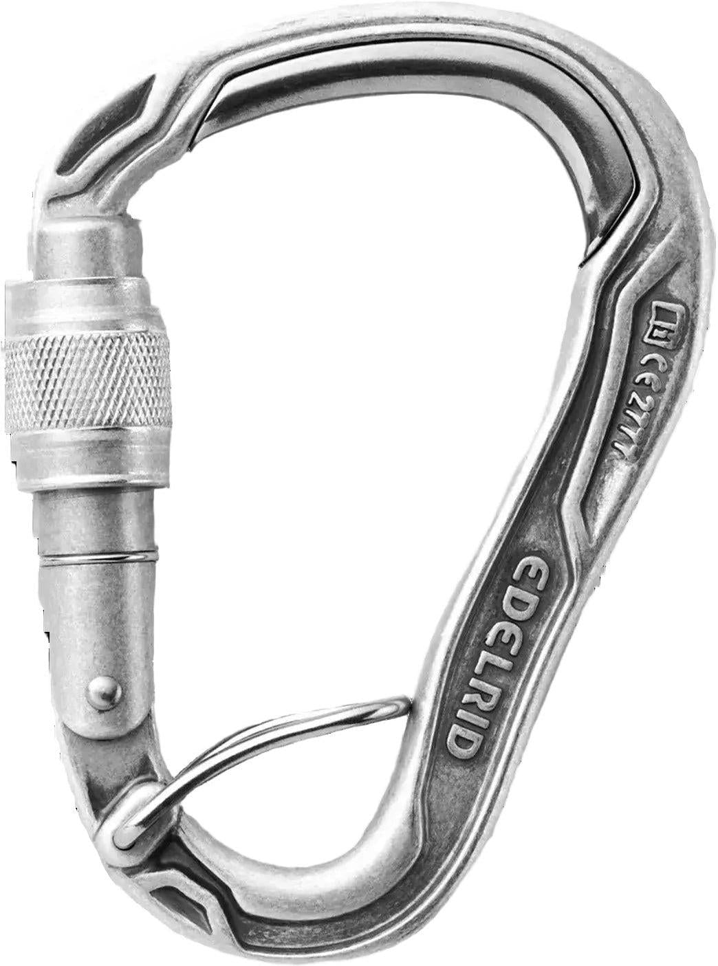 Edelrid HMS Bulletproof Screw FG Locking Carabiner - Thumbnail 2