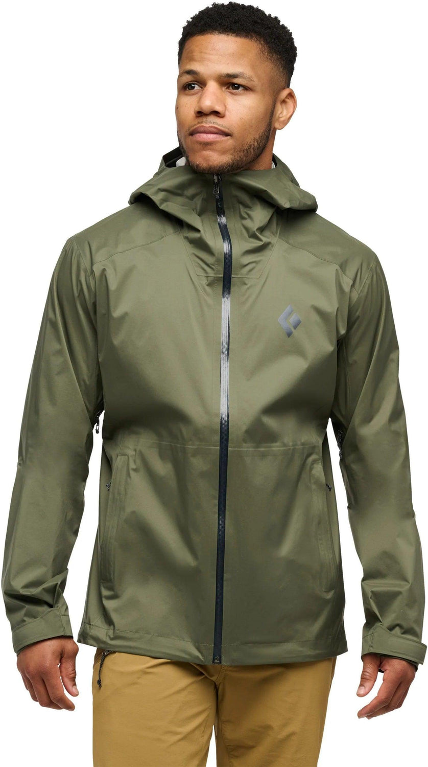 BLACK DIAMOND Men's FINELINE Stretch Rain Jacket