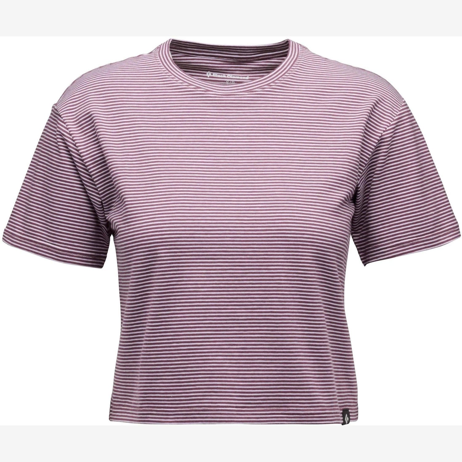 BLACK DIAMOND Women's STRIPE Crop S/S Shirt