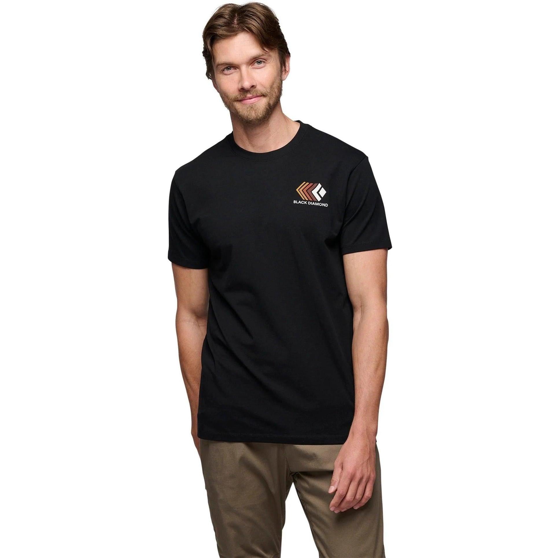 BLACK DIAMOND Men's FADED Short Sleeve T-Shirt
