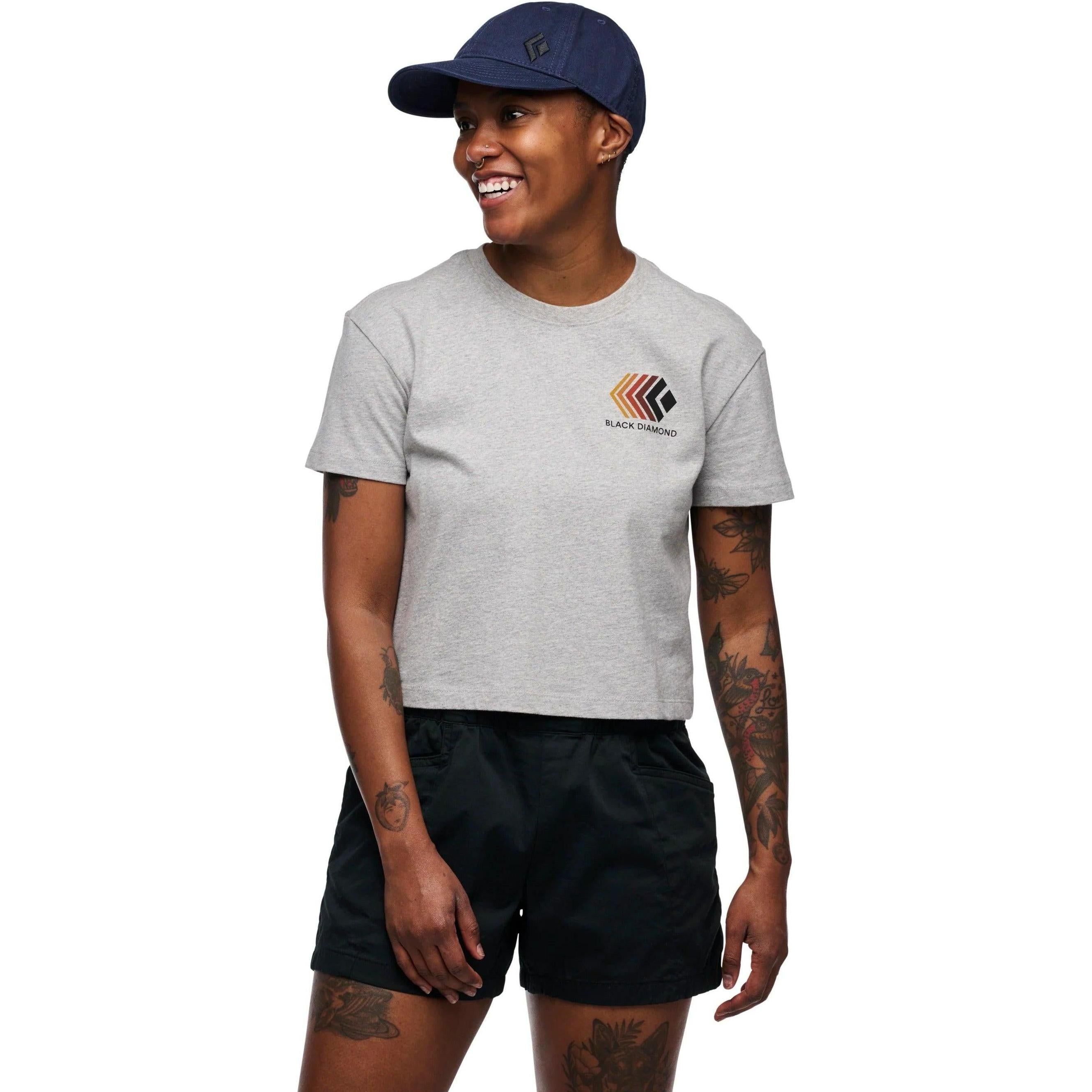 BLACK DIAMOND Women's FADED Crop Shirt